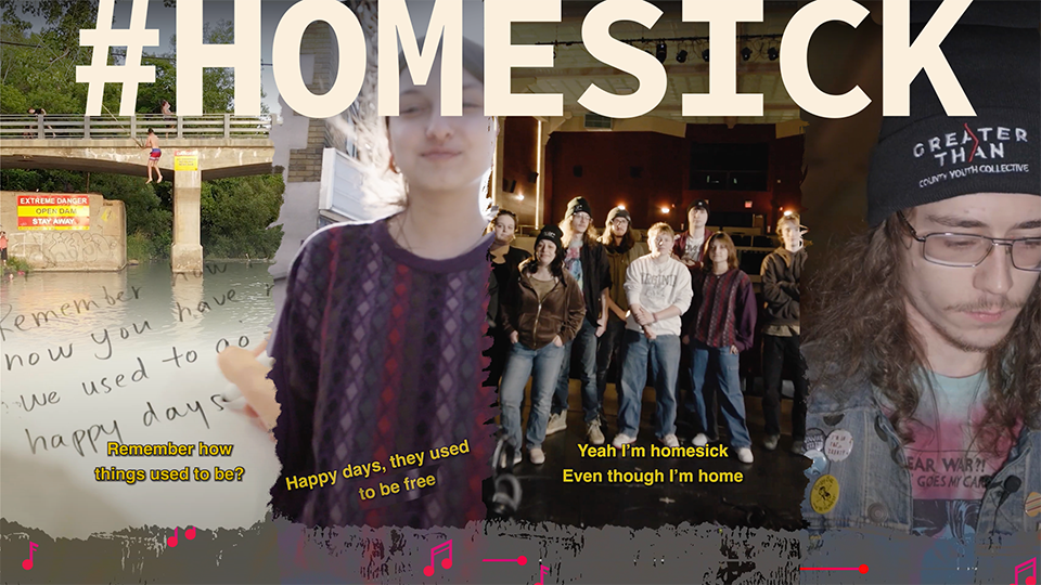 Homesick: remember how things used to be? Happy days, they used to be free. Yeah I’m homesick even though I’m home.